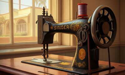 616 North Escondido California Singer Sewing Machine