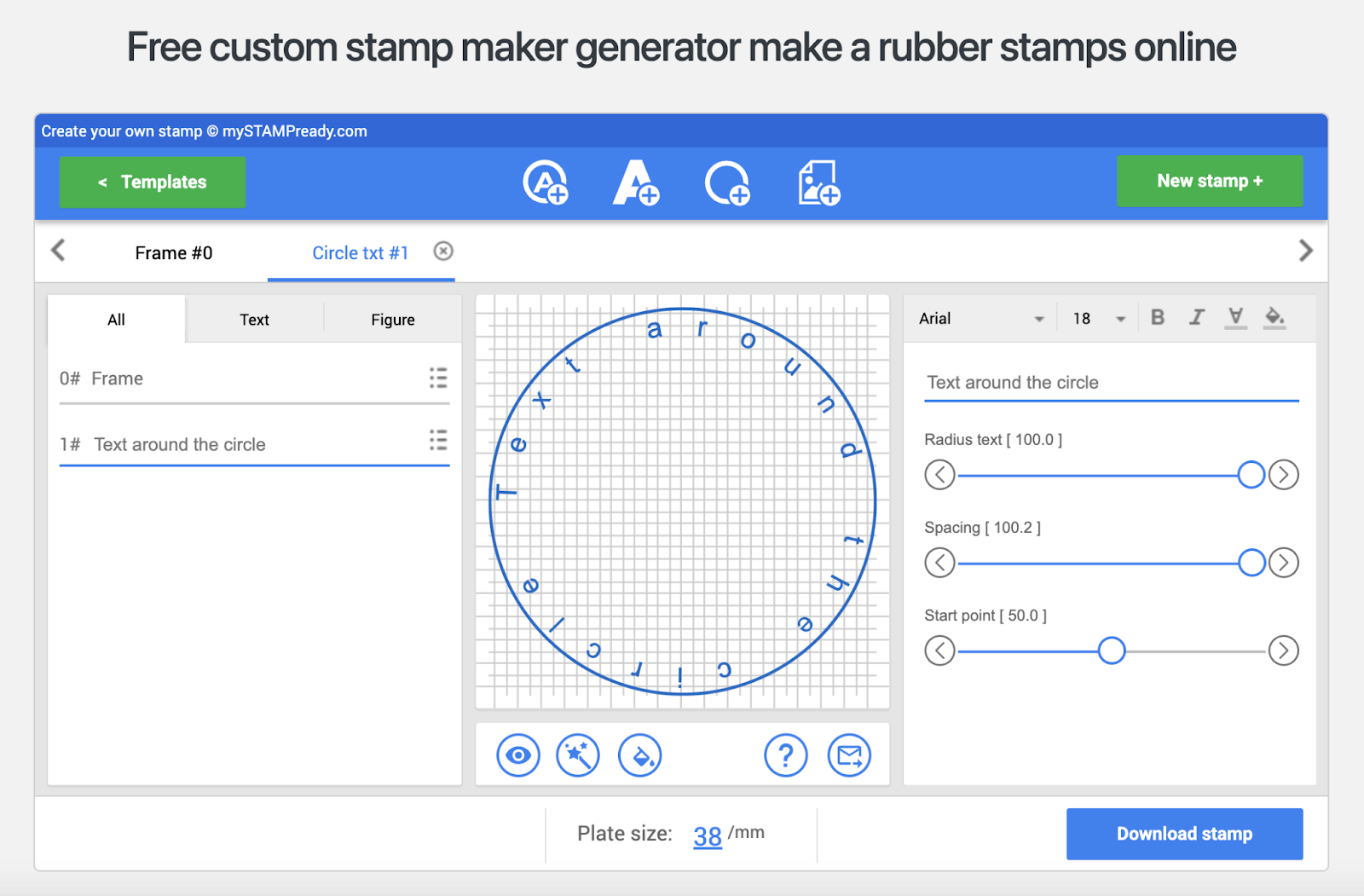 How to choose a design for the stamp